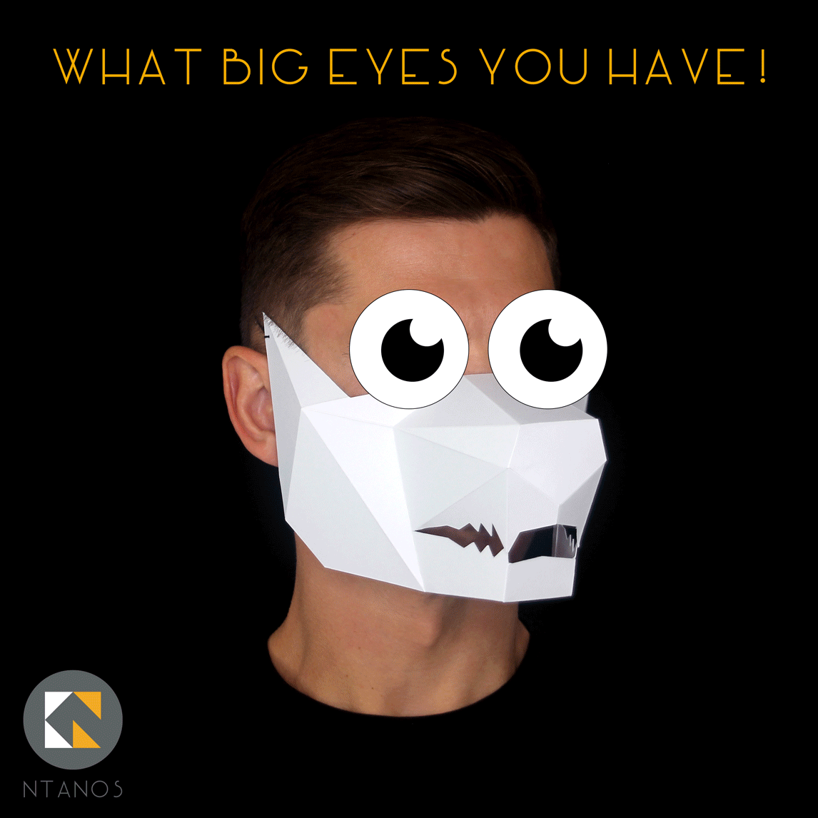 Paper mouth outlet mask