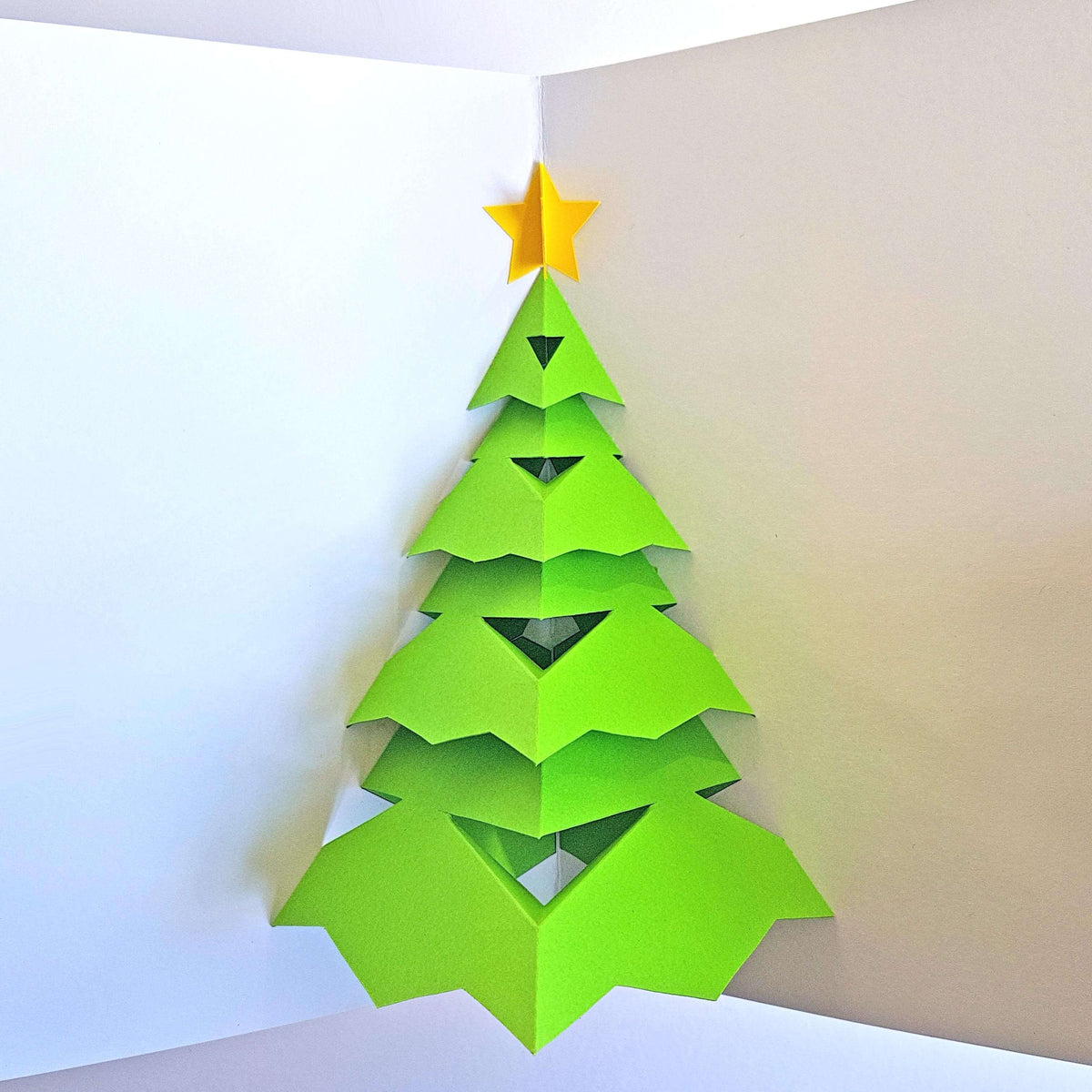 Diy Christmas Tree Pop Up Card – Ntanos