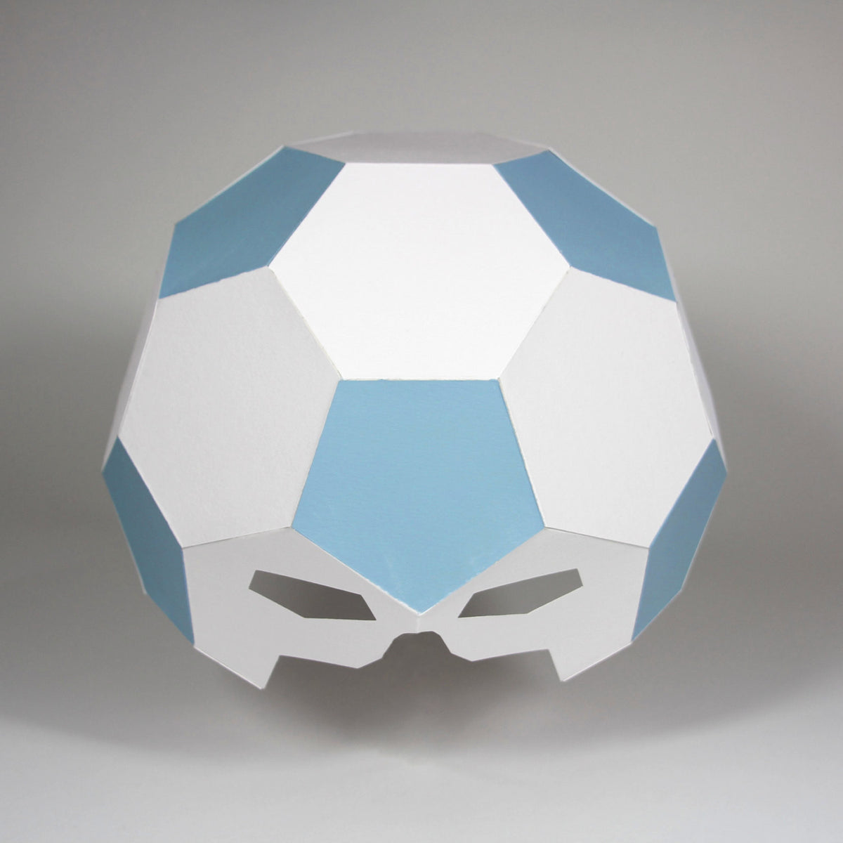 Football Paper Mask Papercraft Mask Designed By Ntanos Made By You