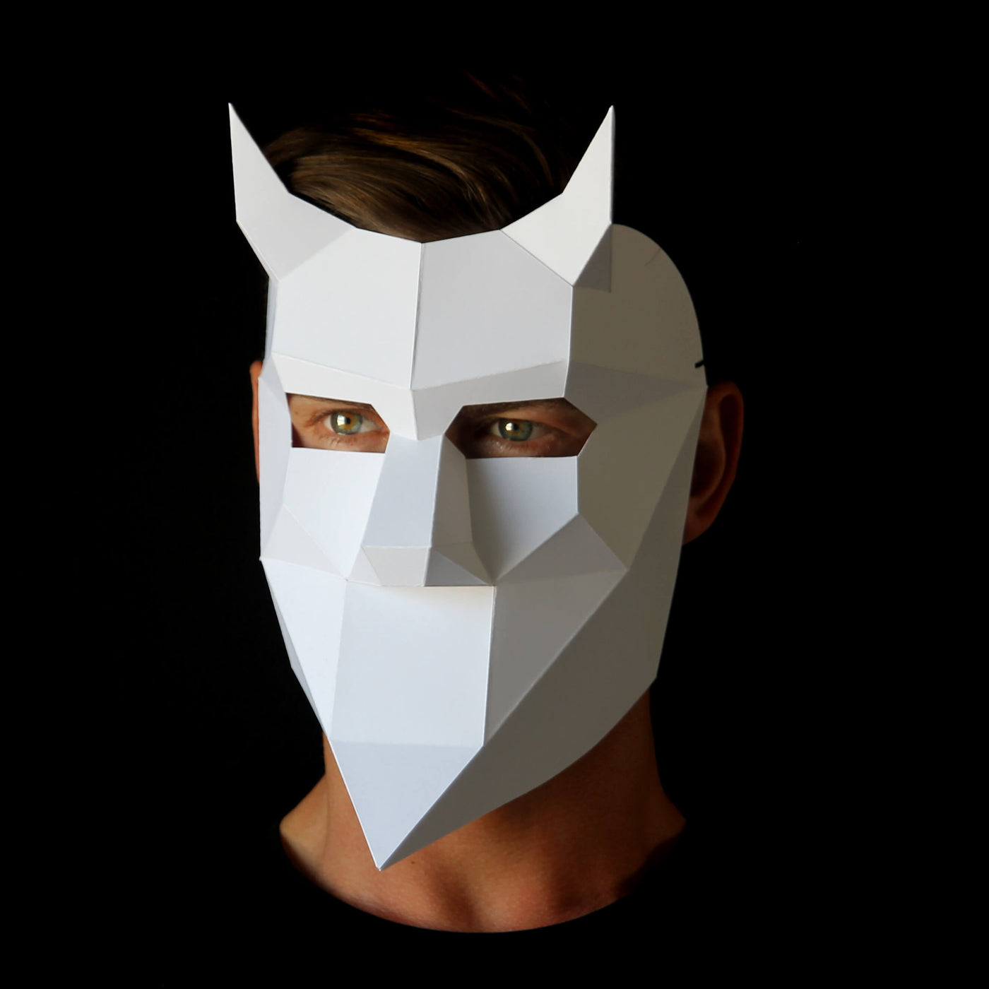 Make your own Halloween paper masks Ntanos