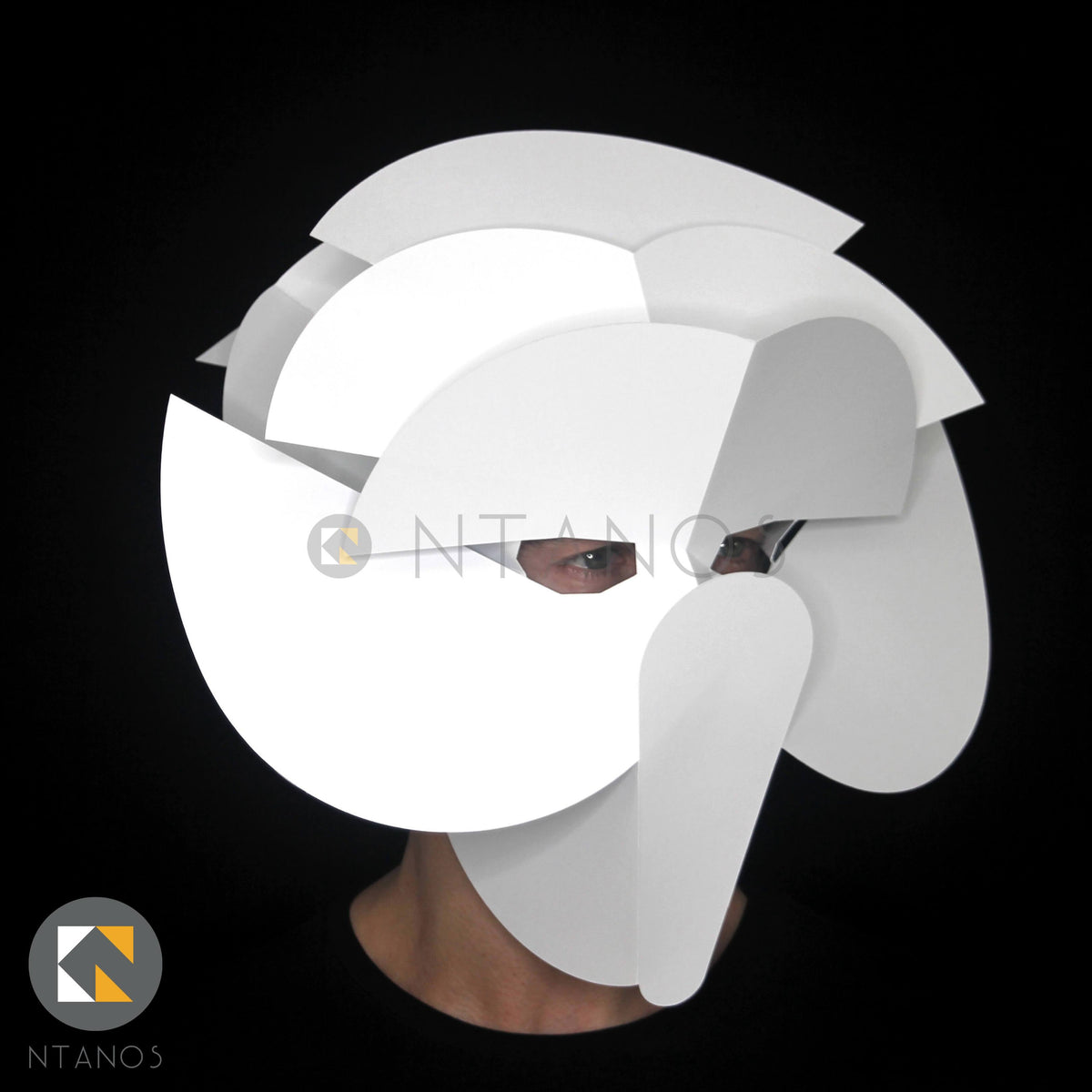 Shell Mask | Papercraft Masks Templates By Ntanos | PDF Download