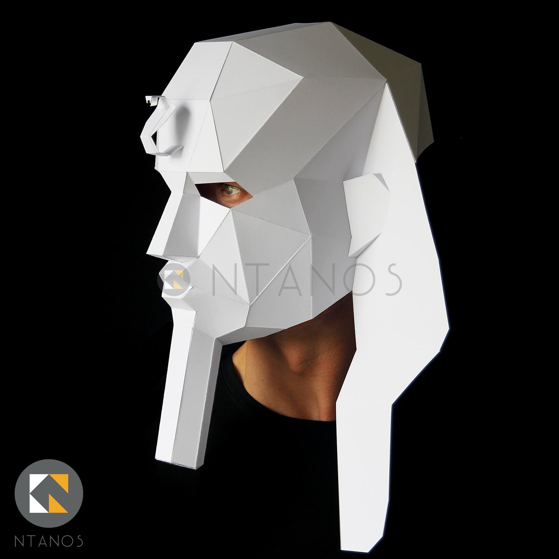 Pharaoh Paper Mask Papercraft Masks Templates By Ntanos