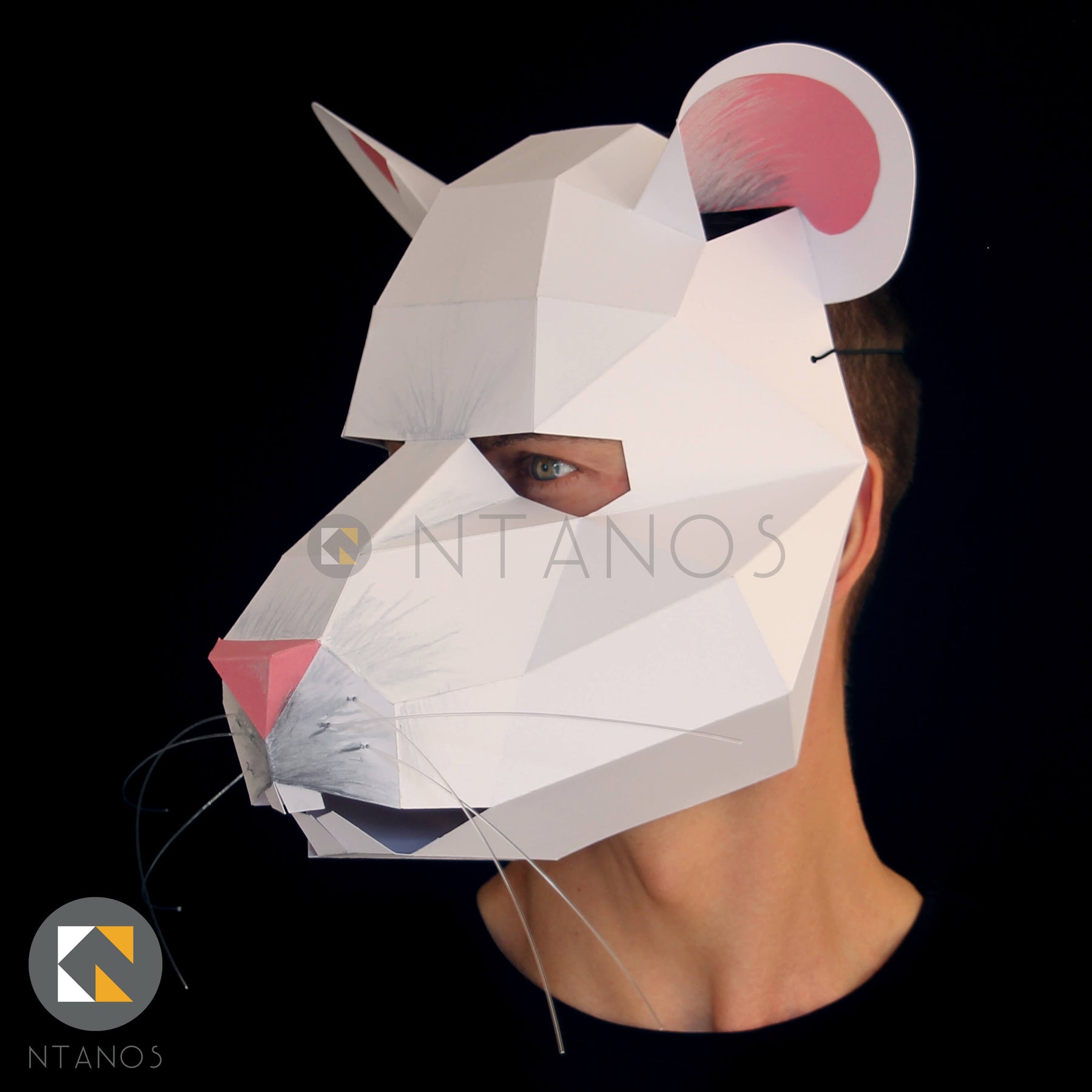 Rat Mask | Papercraft Animal Masks By Ntanos - Made By You