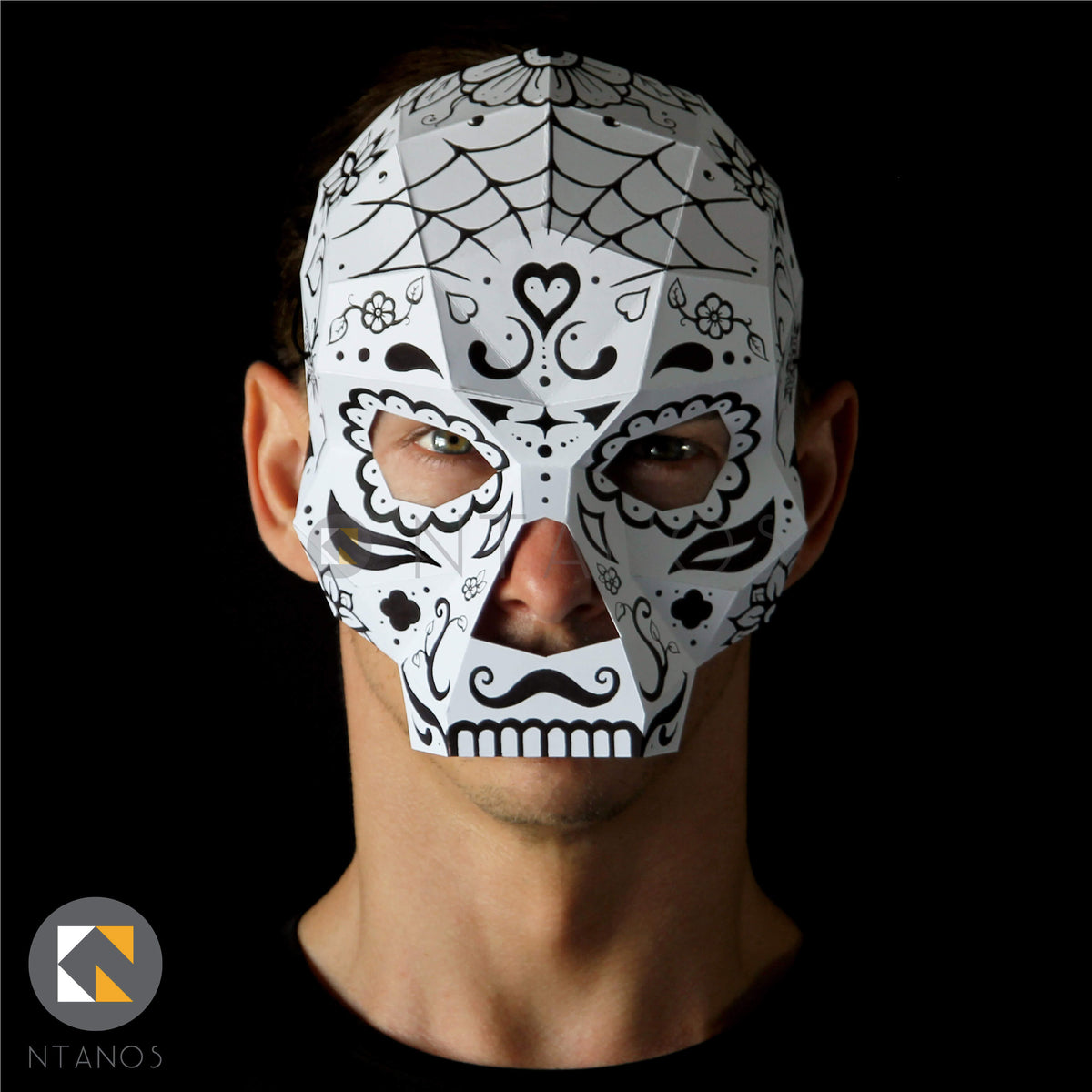 Sugar Skull Mask | Papercraft Masks By Ntanos - Made By You