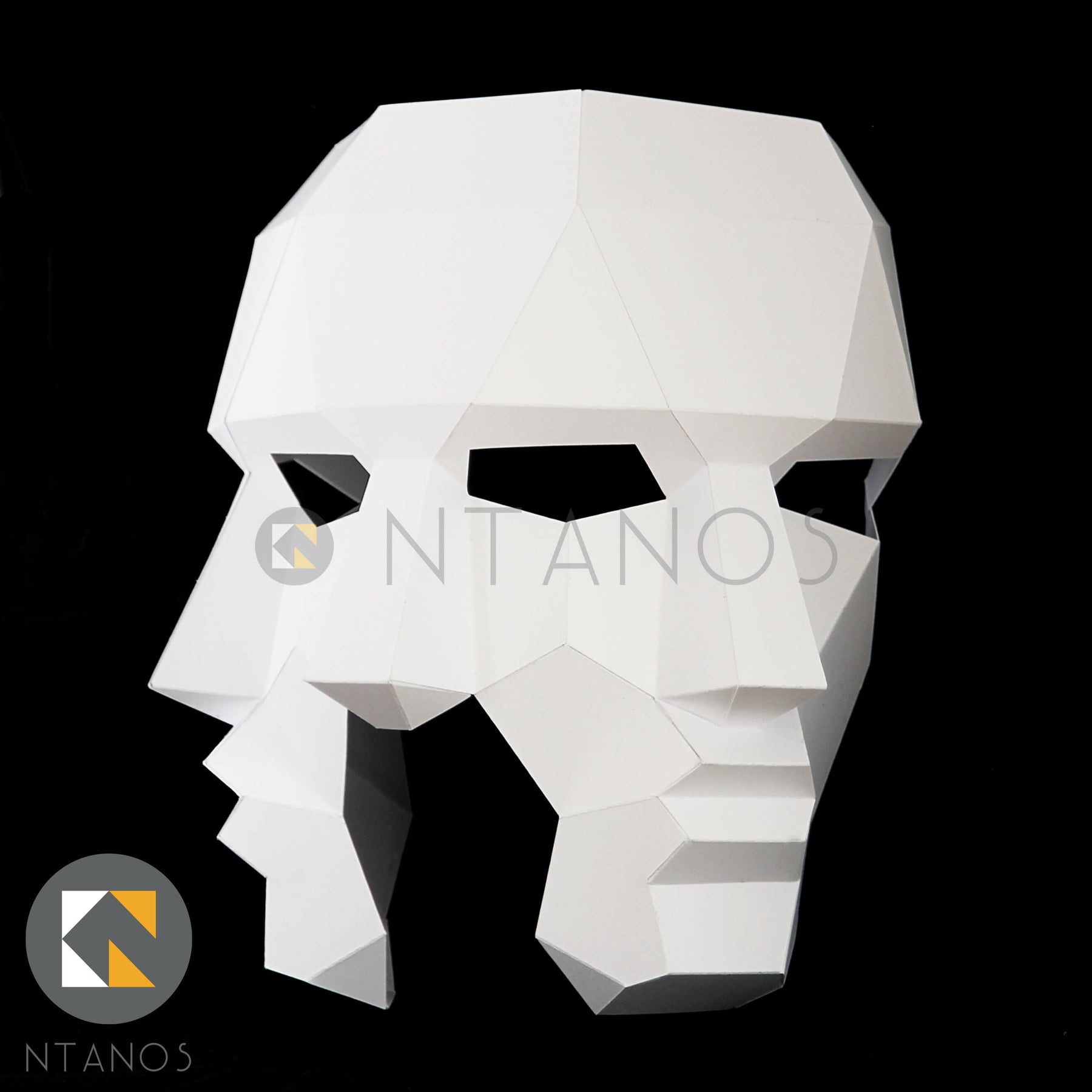 Three Face Mask | Papercraft Masks Templates by Ntanos