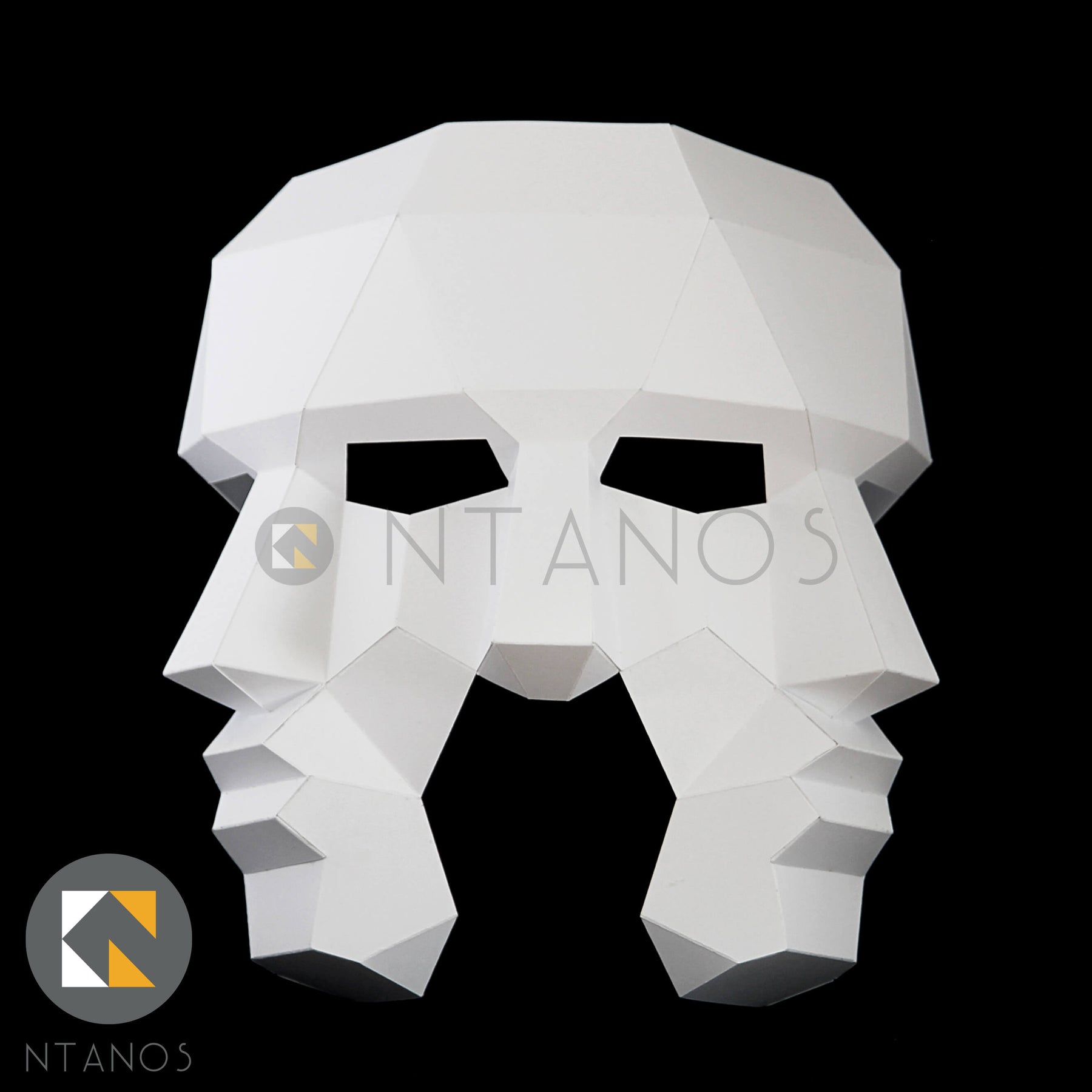 Three Face Mask | Papercraft Masks Templates by Ntanos