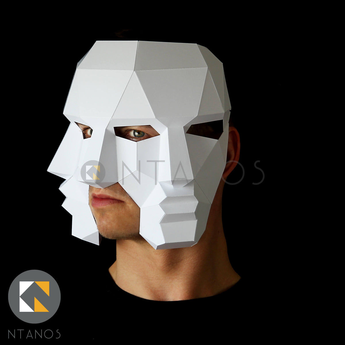Three Face Mask | Papercraft Masks Templates by Ntanos