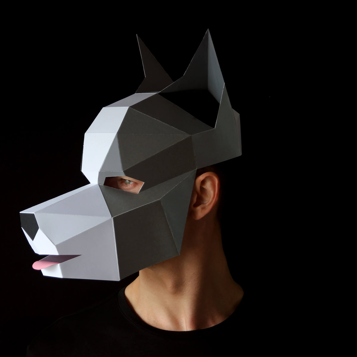 Dog Mask | Papercraft Masks PDF Templates By Ntanos