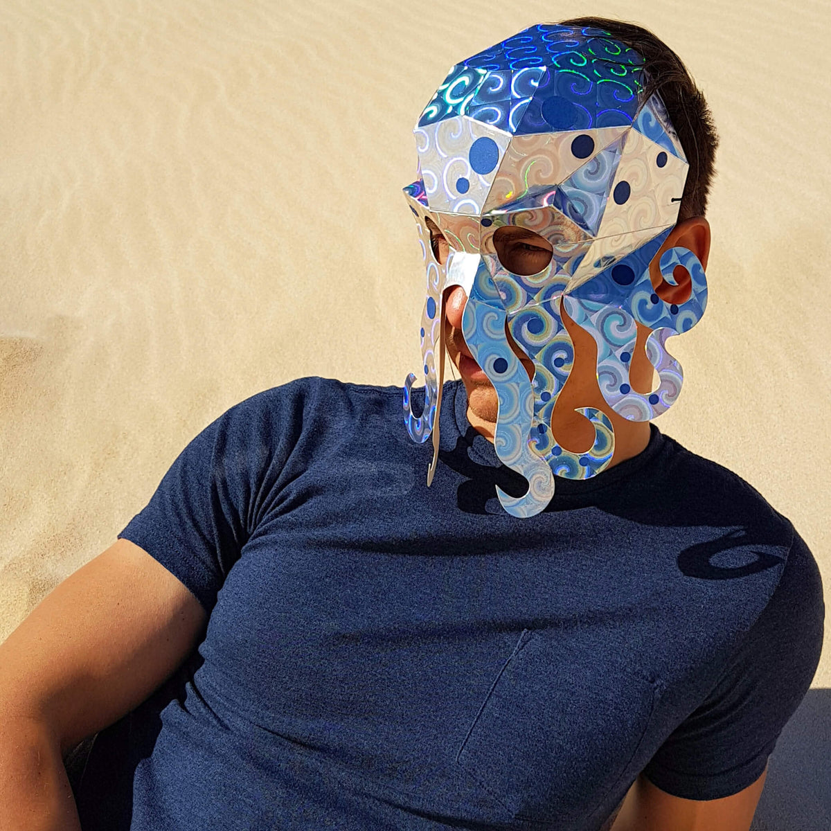 Octopus Paper Mask | Papercraft Masks By Ntanos | Build By You