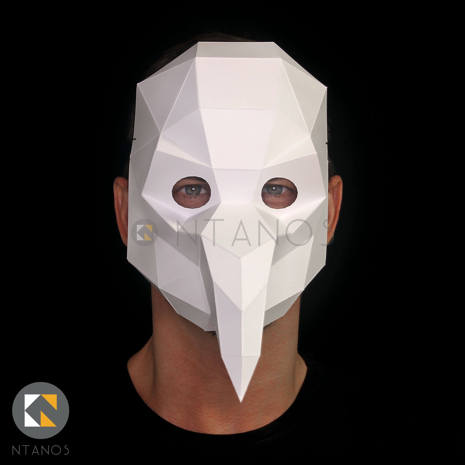 Plague Doctor Mask Paper Masks Templates By Ntanos Instant Download