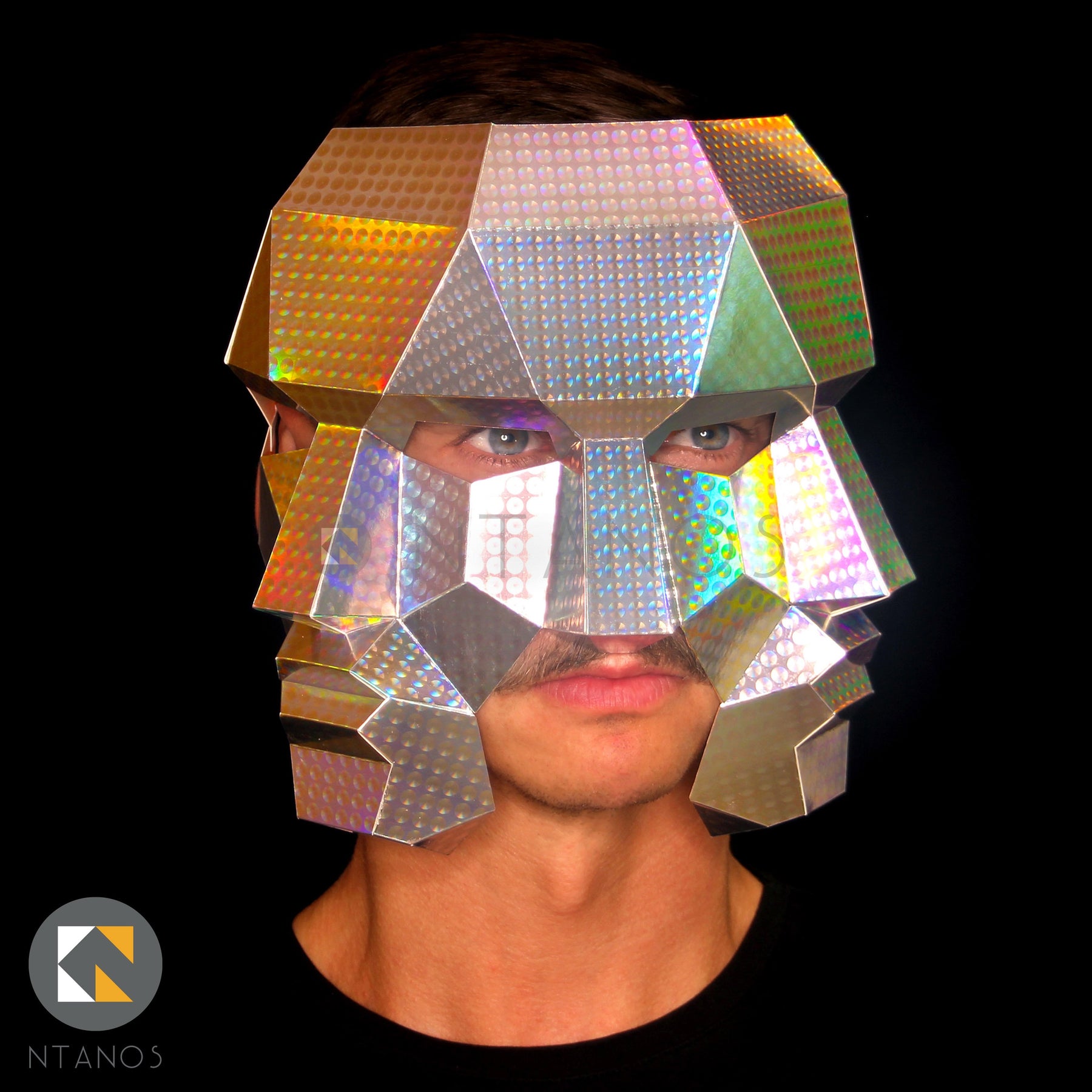 Three Face Mask | Papercraft Masks Templates by Ntanos
