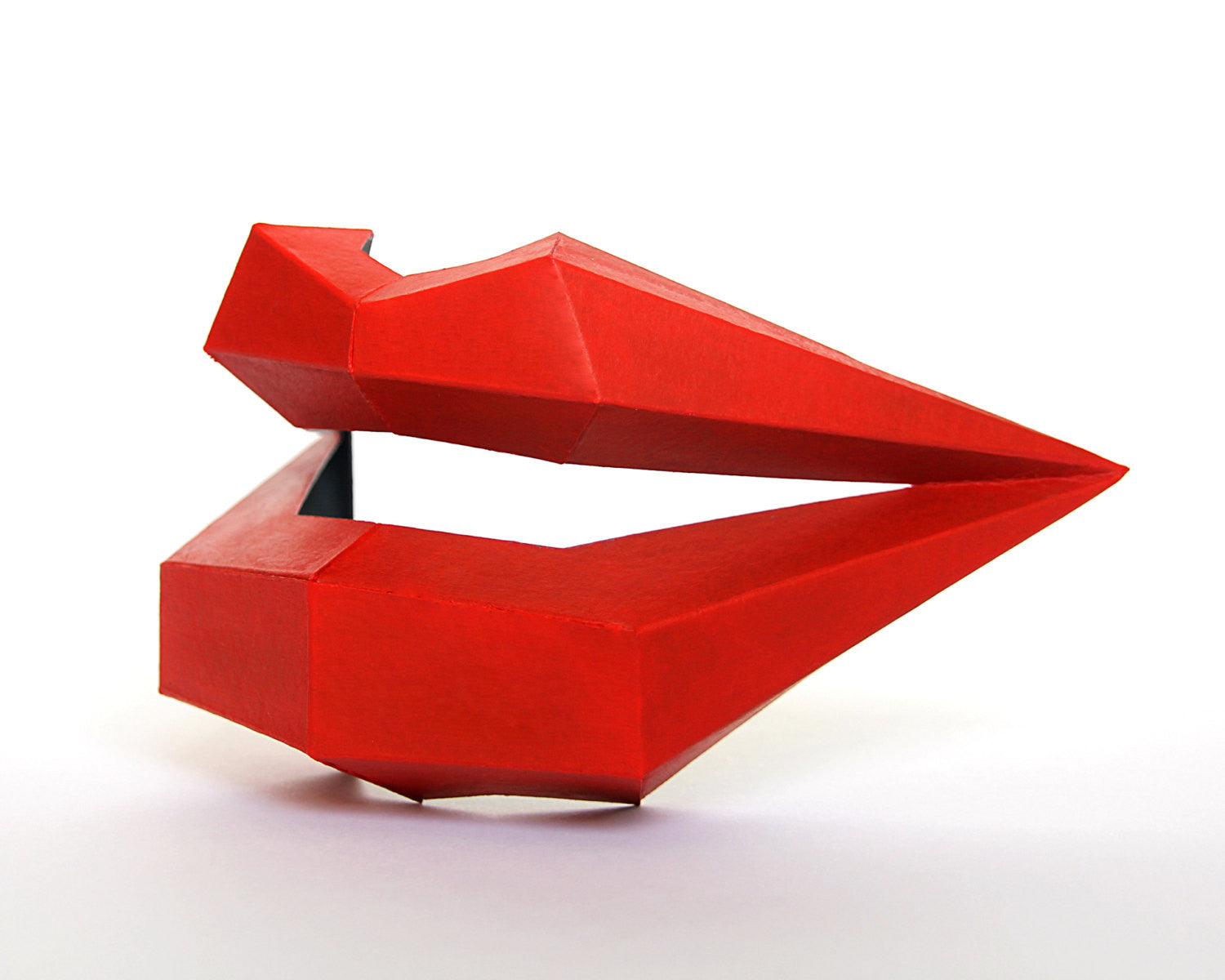 Making Paper Lips Big Paper Lips | Papercraft Templates Designed by Ntanos